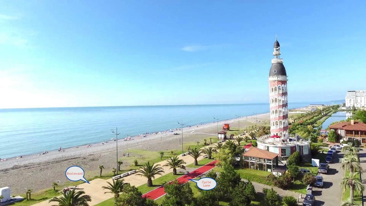Batumi Orbi Beach Tower Eksteriør billede